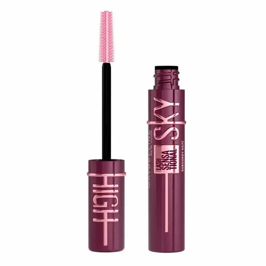 Tušas blakstienoms Maybelline Lash Sensational Sky High, Burgundy Haze, 7,2 ml