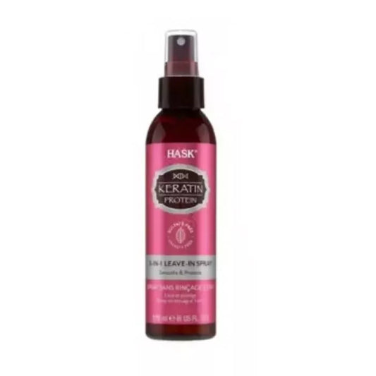 Nenuplaunamas plaukų purškiklis Hask Keratin Protein 5-In-1, 175 ml