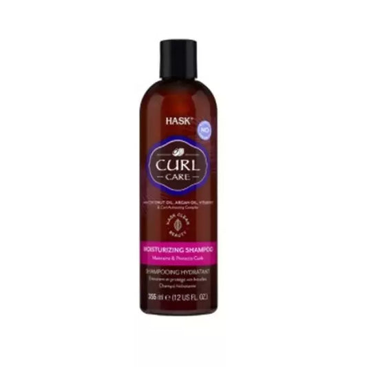 HASK Curl Care drėkinamasis šampūnas, 355 ml