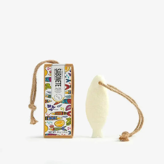 CASTELBEL Sardine Soap Rope sandalmedžio kvapo muilas su virvele