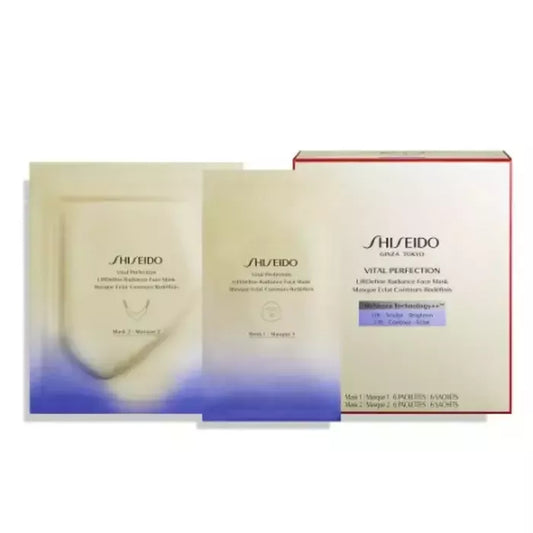 Shiseido Vital Perfection Liftdefine Radiance veido kaukė, 1 vnt.