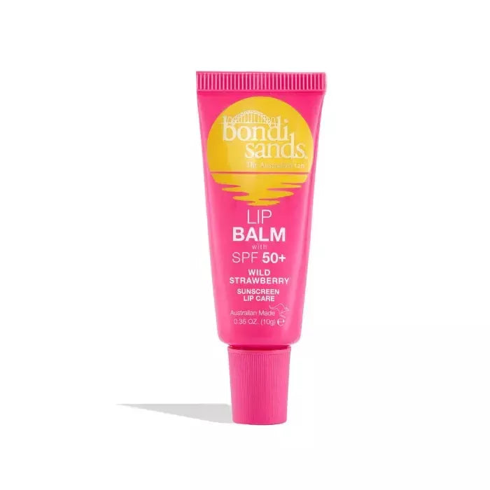 BONDI SANDS SPF 50+ lūpų balzamas „Wild Strawberry“, 10 g
