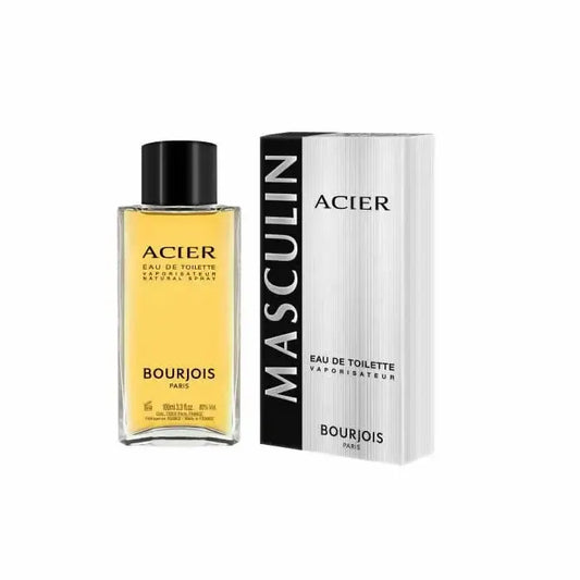 Bourjois Masculin Acier Eau de Toilette purškiamieji kvepalai, 100 ml