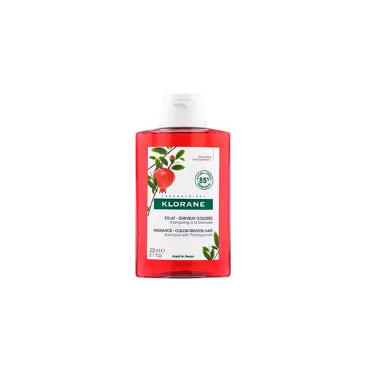 Klorane granatų šampūnas dažytiems plaukams 200ml