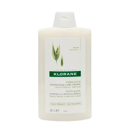 Šampūnas Klorane su avižų pienu, 400 ml