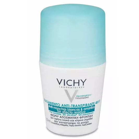 Vichy 48h antiperspirantinis rutulinis dezodorantas, 50 ml