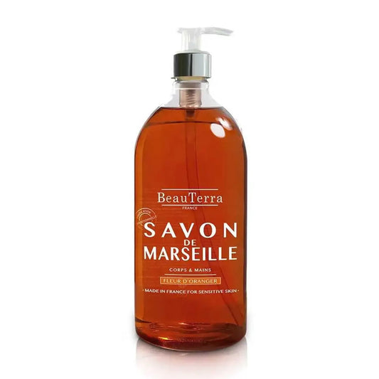 Beauterra Marseille apelsinų žiedų muilas 1000 ml