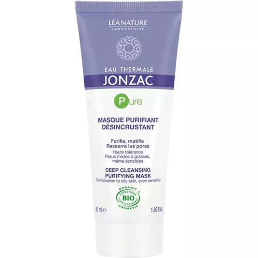 Jonzac Pure valomoji veido kaukė, 50 ml
