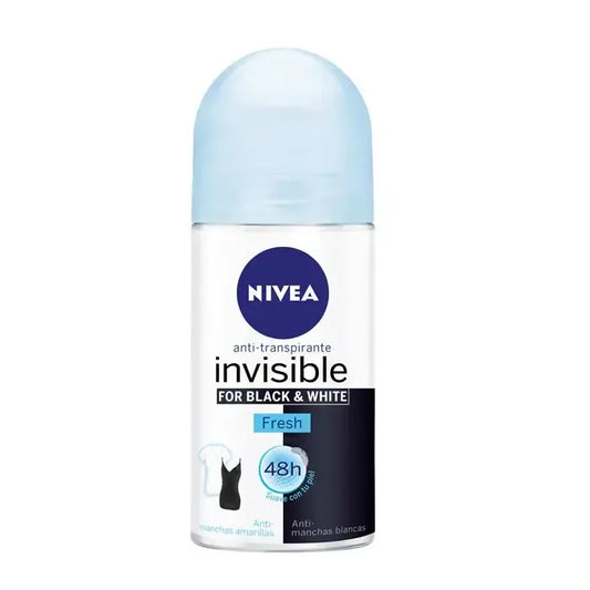 Rutulinis dezodorantas Nivea For Black And White Fresh 50ml