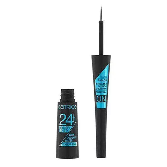 CATRICE 24h Brush Liner Waterproof 010 vandeniui atspari akių kontūro priemonė