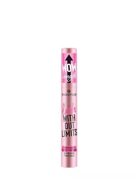 Essence Cosmetics Lash Without Limits itin ilginantis ir tankinantis blakstienų tušas 01-Black, 13 ml