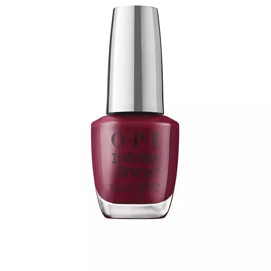Ilgai išliekantis gelinio efekto nagų lakas OPI Infinite Shine Malaga Wine, 15 ml
