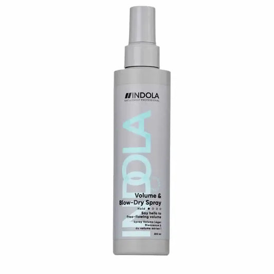 INDOLA Volume & Blow Dry Spray plaukų apimties suteikiantis purškiklis, 200 ml