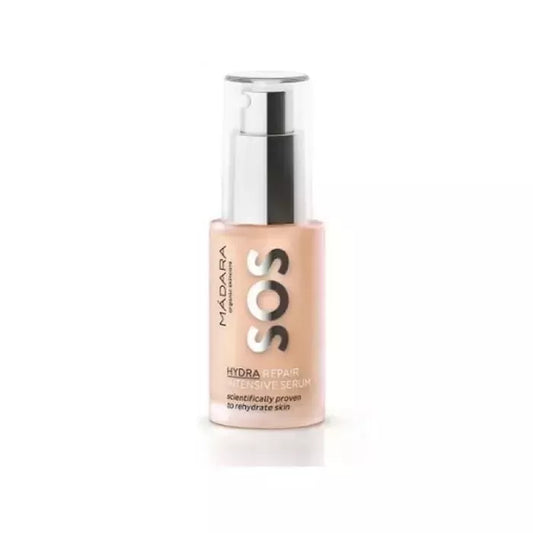Intensyviai drėkinantis veido serumas Mádara Sos Hydra Repair, 30 ml