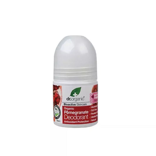 Dr. Organic granatų rutulinis dezodorantas 50 ml