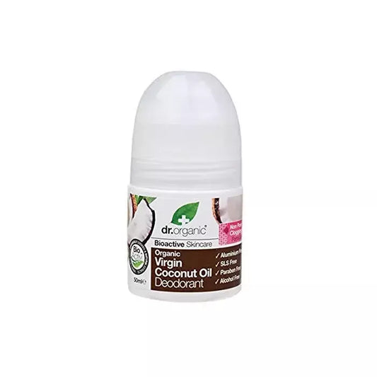 Dr Organic Virgin Coconut Oil rutulinis dezodorantas, 50 ml