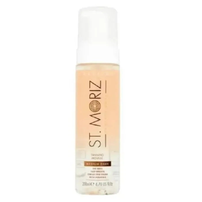 ST. MORIZ Clear Pro savaiminio įdegio putos „Medium Dark“, 200 ml