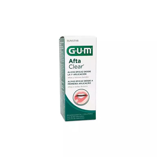Burnos skalavimo skystis Gum® Aftaclear 120 ml
