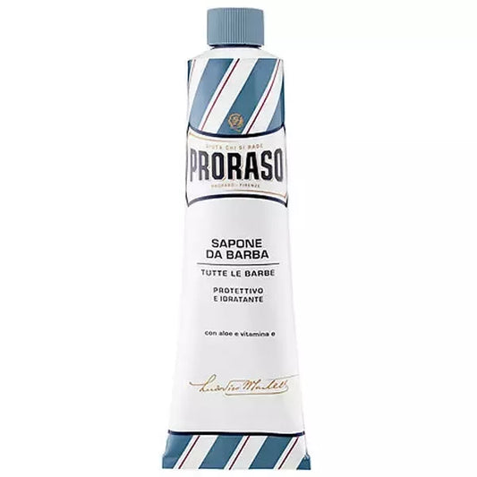Proraso Blue skutimosi muilas tūbelėje, 150 ml