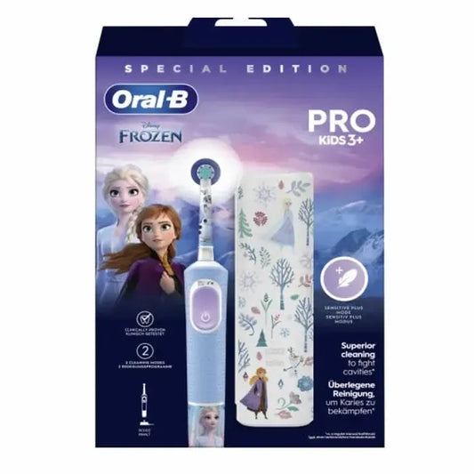 Elektrinis dantų šepetėlis ORAL-B Pro Kids 3+ Frozen Special Edition