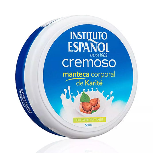 Kūno kremas Instituto Español su sviestmedžių aliejumi, 50 ml
