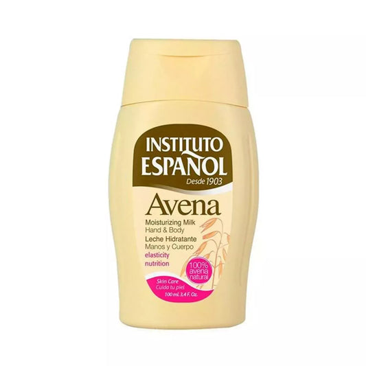 Drėkinamasis pienelis kūnui INSTITUTO ESPAÑOL Avena, 100 ml
