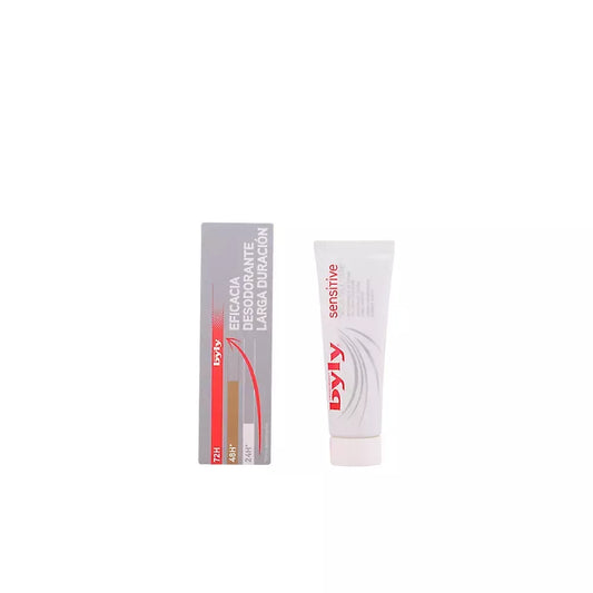 Ilgai veikiantis kreminis dezodorantas Byly Sensitive, 25 ml