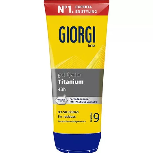 Plaukų formavimo gelis GIORGI LINE Titanium, 170 ml
