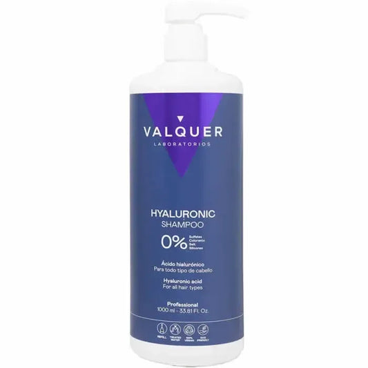 VALQUER Hyaluronic Shampoo hialurono rūgšties šampūnas, 1000 ml