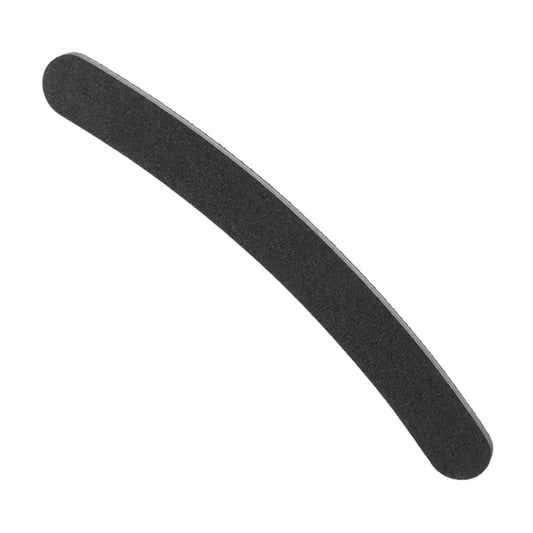 EUROSTIL išlenkta paminkštinta nagų dildė 175mm, juoda, 12 vnt.