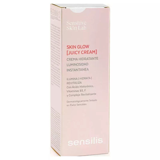 Drėkinamasis kremas Sensilis Skin Glow Juicy, 50 ml