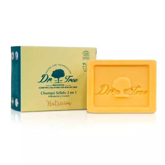 Dr. Tree 2-in-1 maitinamasis kietasis šampūnas 75 g