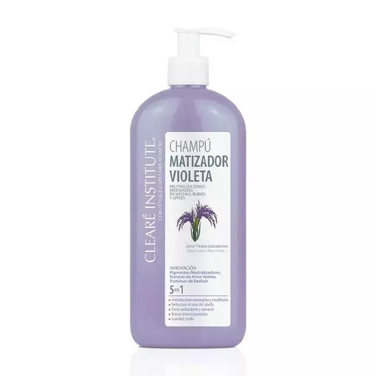 CLEARÉ INSTITUTE violetinis šampūnas 400ml
