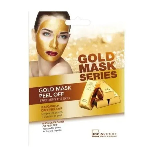 IDC INSTITUTE Gold Mask Series nulupama molio veido kaukė, 120 ml