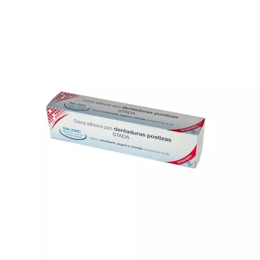 Stada Care Crema Adhesiva Extrafuerte, ypač stipri fiksuojamoji dantų protezų pasta be skonio, 75 g