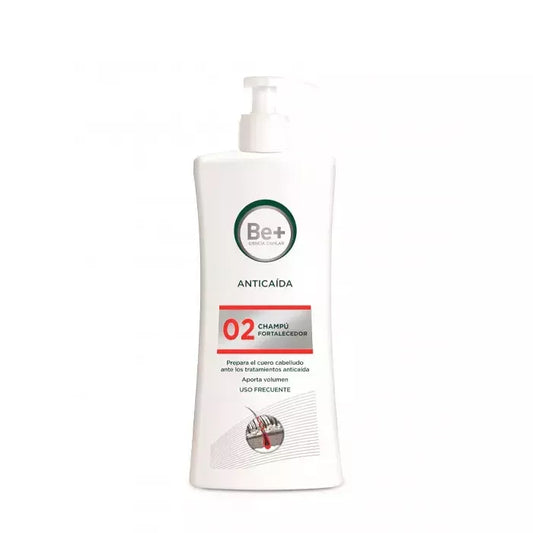 Be+ stiprinamasis senėjimą stabdantis šampūnas 500ml