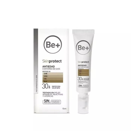 Paakių kremas nuo raukšlių Be+ Skin Protect Anti-Ageing, 15 ml