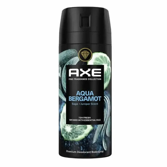 Axe Aqua Bergamot dezodorantas-purškiklis, 150ml