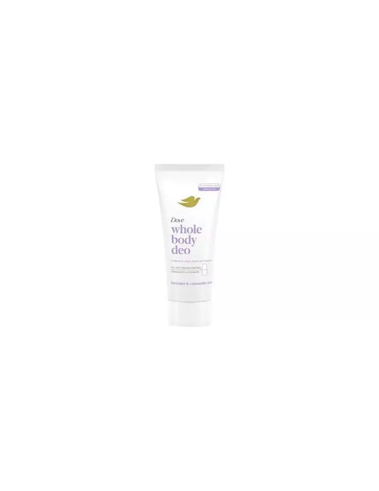 Kūno kremas DOVE Lavender & Chamomile, unisex, 75 ml