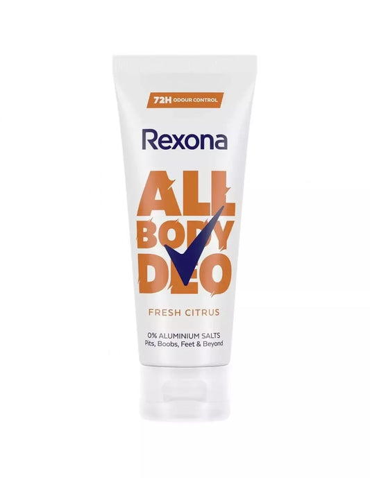Rexona Fresh Citrus unisex kreminis dezodorantas visam kūnui, 75 ml